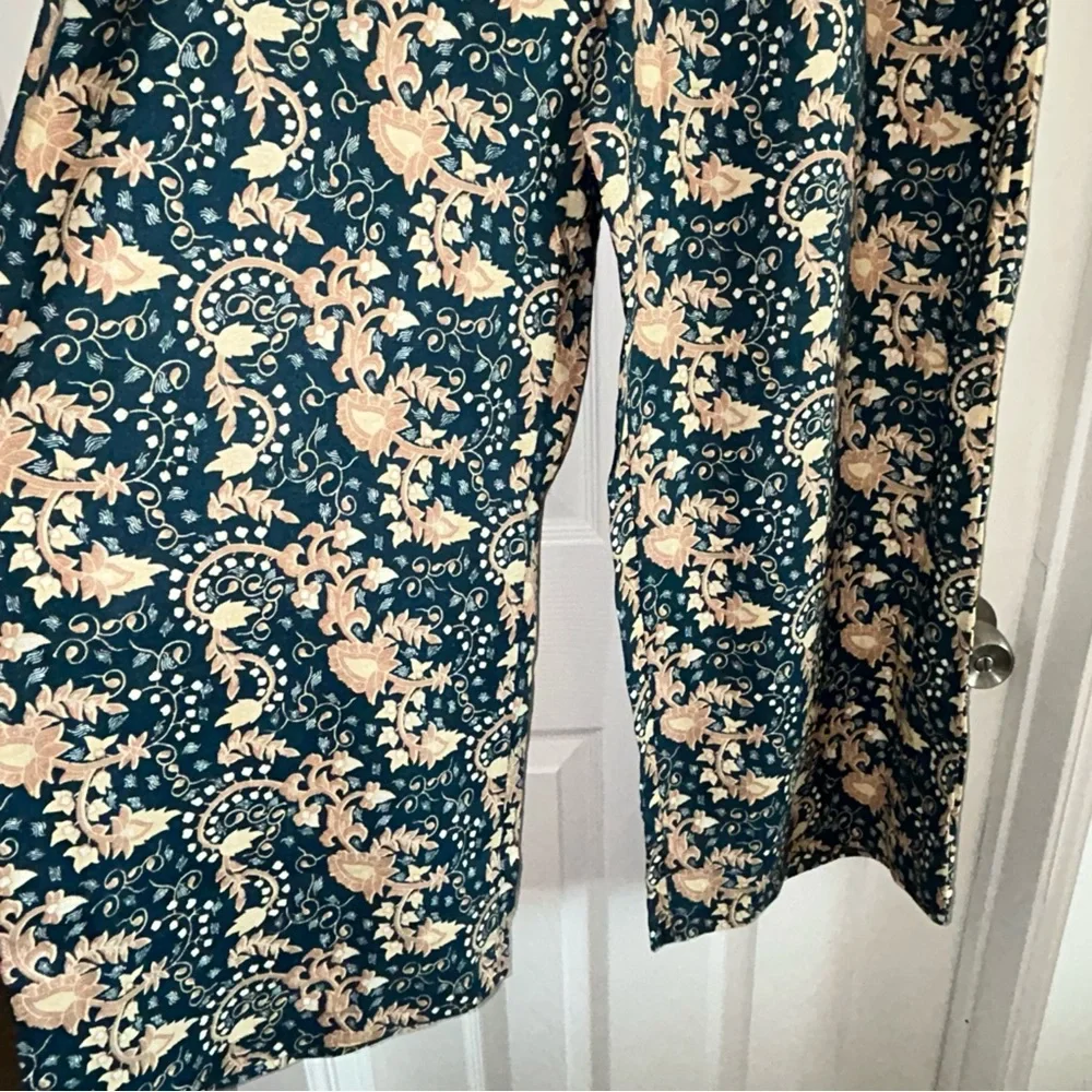 Wrap‎ London pants Size 14, 100% linen, Wide Leg